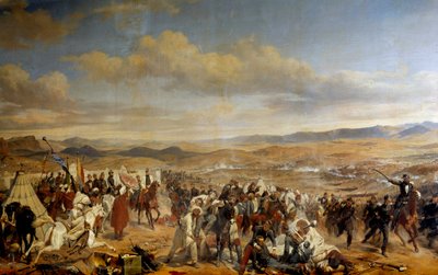 Victory of Isly Won by Marechal Bugeaud Over the Moroccan Troops by Emile Jean Horace Vernet