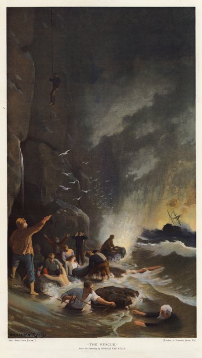 The Rescue by Horace van Ruith