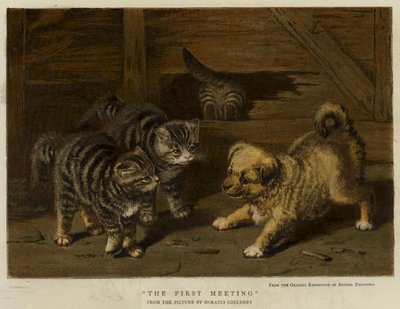 The First Meeting by Horatio Henry Couldery