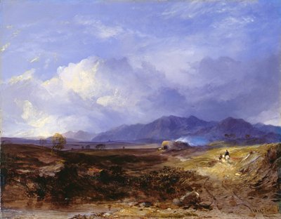 A Drove Road in the Western Highlands by Horatio McCulloch