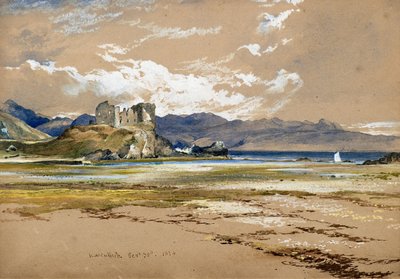 Knock Castle, Skye, c.1834 by Horatio McCulloch