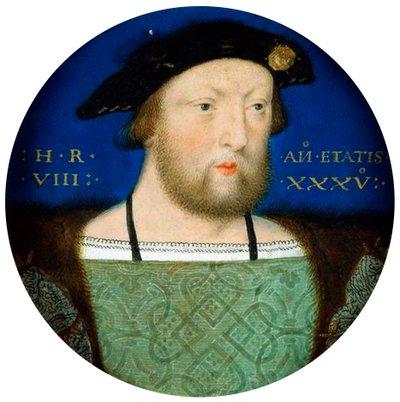Portrait of King Henry VIII of England by Lucas Horenbout or Hornebault