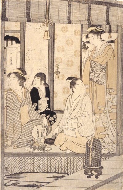 Morning Glory (Asago) by Hosoda Eishi