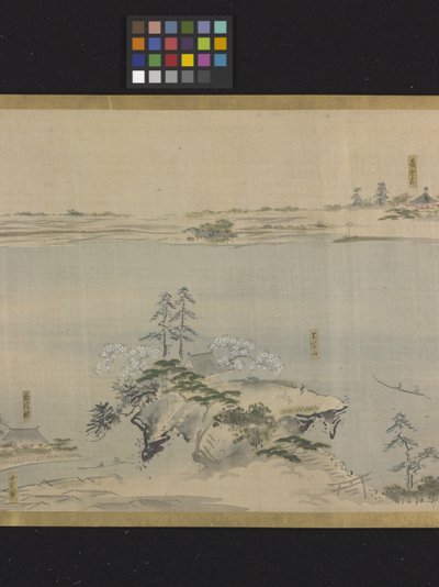 Three Gods of Good Fortune on a Pleasure Outing by Hosoda Eishi