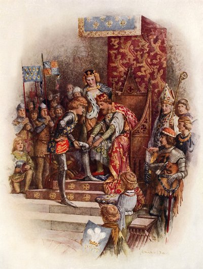 Edward, the Black Prince, and the Order of the Garter by Howard Davie