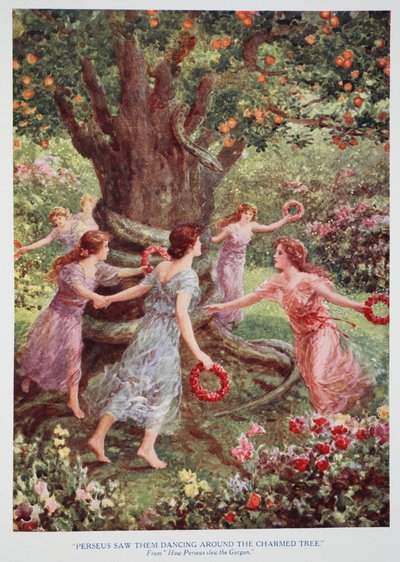 Perseus Saw Them Dancing Around the Charmed Tree by Howard Davie