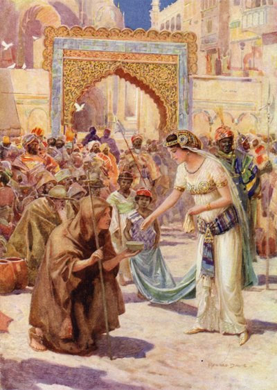 St George and Princess Sabra by Howard Davie