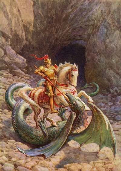 St George and the Dragon by Howard Davie