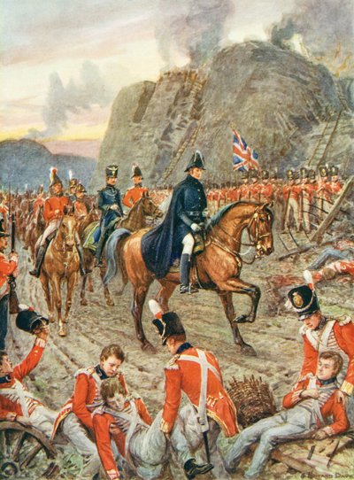 The Duke of Wellington at the Siege of Badajos by Howard Davie