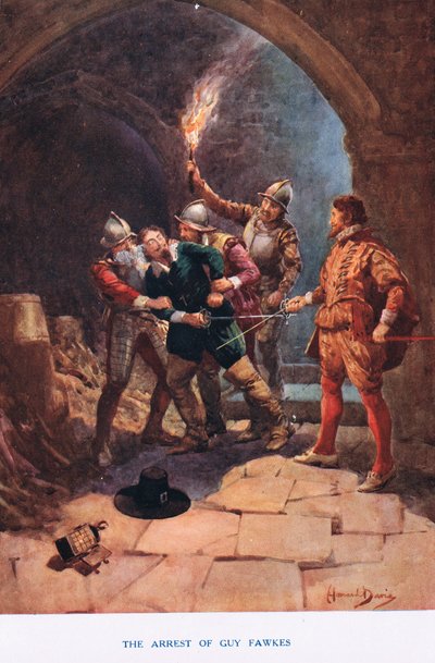 The Arrest of Guy Fawkes, Illustration from 