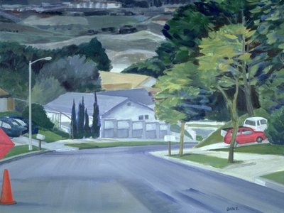 Looking Down My Street by Howard Ganz