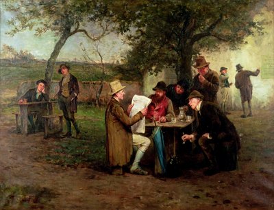 Reading the News; The Proclamation of the Land League by Howard Helmick