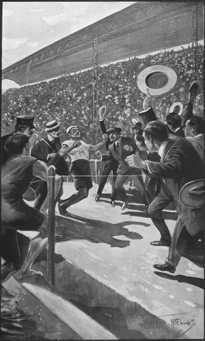 The Olympic Games at the Franco-British Exhibition by Howard K. Elcock