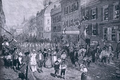 Carnival at Philadelphia, Illustration from 