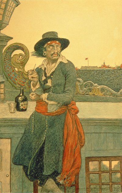 Kidd on the Deck of the 