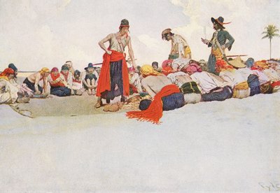 So the Treasure was Divided, Early 20th Century (Book Illustration) by Howard Pyle