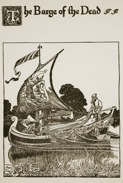 The Barge of the Dead, Illustration from 