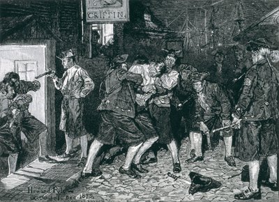 The Press Gang in New York, from Harper