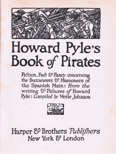 Title page by Howard Pyle