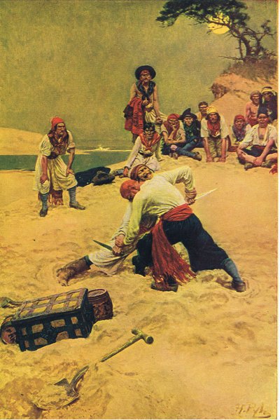Who shall be captain, from Howard Pyle
