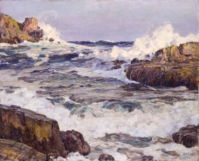 Clearing after September Gale--Maine Coast, ca. 1924 by Howard Russell Butler