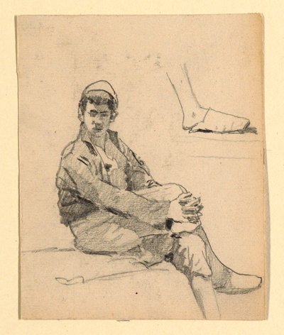 Obverse: A Seated Young Moor by Howard Russell Butler