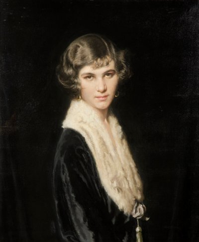 Portrait of Elizabeth Woodville by Howard Somerville