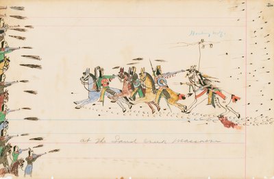 At the Sand Creek Massacre by Howling Wolf
