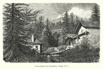 Illustration for Les Deux Robinsons de la Grande-Chartreuse by Hubert Clerget
