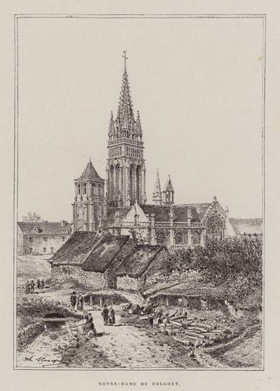 Notre-Dame Du Folgoet by Hubert Clerget