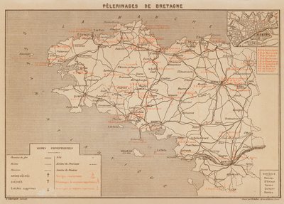 Pilgrimages of Brittany by Hubert Clerget