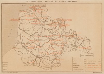 Pilgrimages of Flanders, Artois, and Picardy by Hubert Clerget