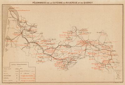 Pilgrimages of Guyenne, Rouergue, and Quercy by Hubert Clerget