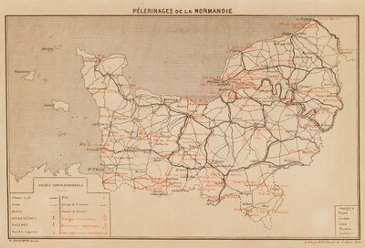 Pilgrimages of Normandy by Hubert Clerget
