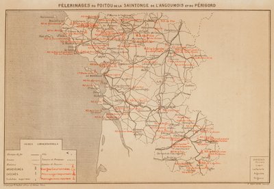 Pilgrimages of Poitou, Saintonge, Angoumois, and Perigord by Hubert Clerget