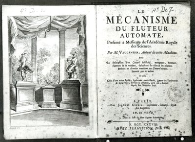 Automatons, Illustration of the Frontispiece from 