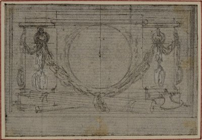 Study for Frontispiece in Tacitus 
