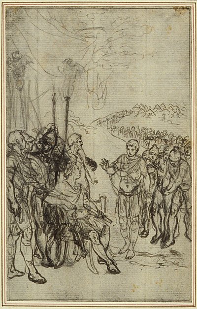 Study for Lucain