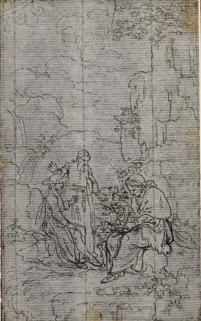 Study for Vignette in Abbé Dinouart