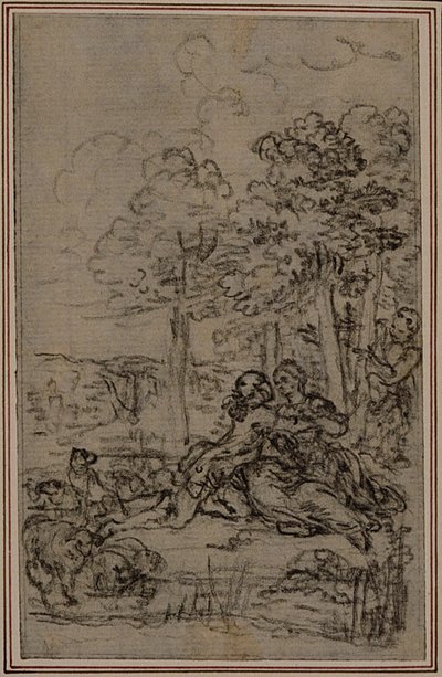 Study for Vignette in Fontenelle