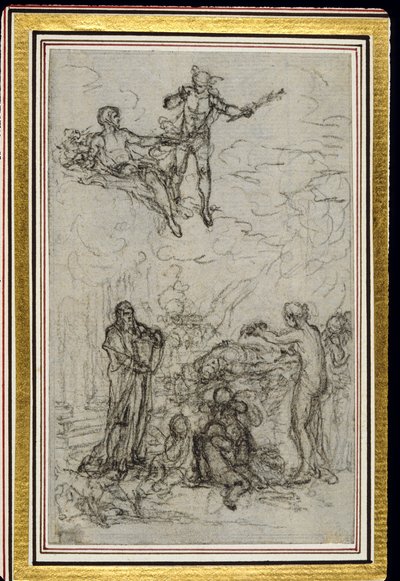 Study for Vignette in Fontenelle