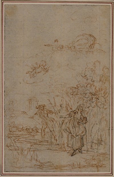Study for Vignette in Fontenelle
