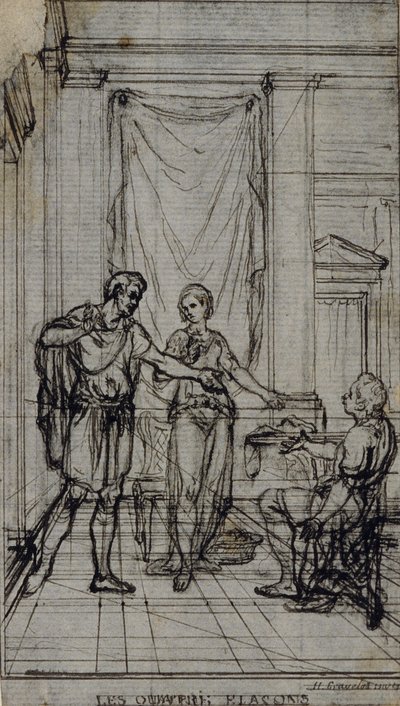 Study for Vignette in Jean François Marmontel