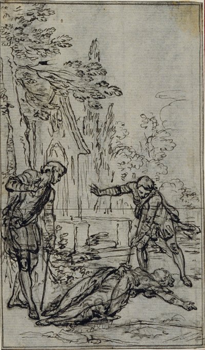 Study for Vignette in Voltaire