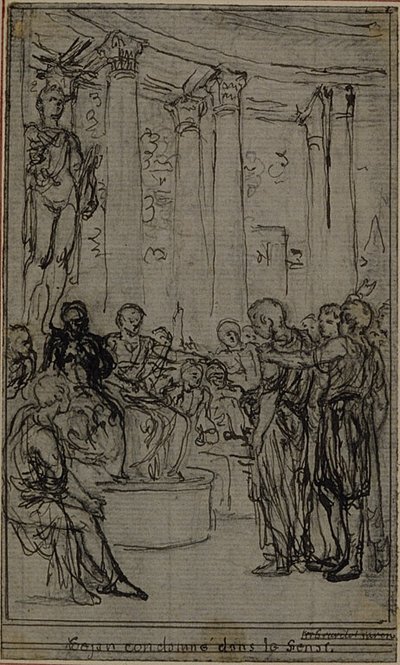 Study for an Illustration in Tacitus 