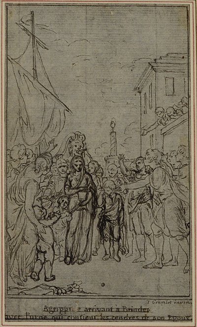 Study for an illustration in Tacitus 