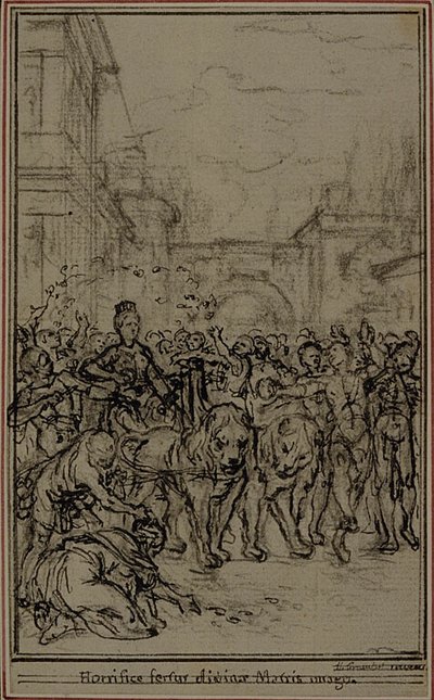 Study for the Vignette-Frontispiece of Lucretius
