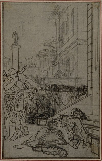 Study for the Vignette of Lucretius