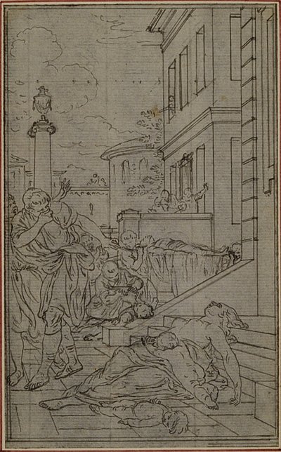 Study for the Vignette of Lucretius