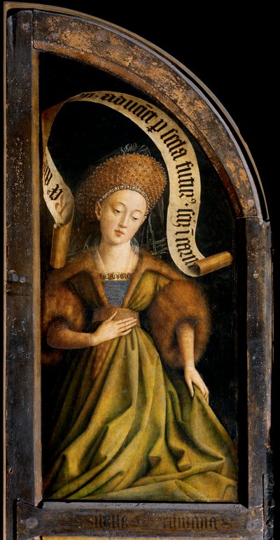 Cumaean Sibyl, from the exterior of the right wing of the Ghent Altarpiece by Hubert & Jan van (1390 1441) Eyck